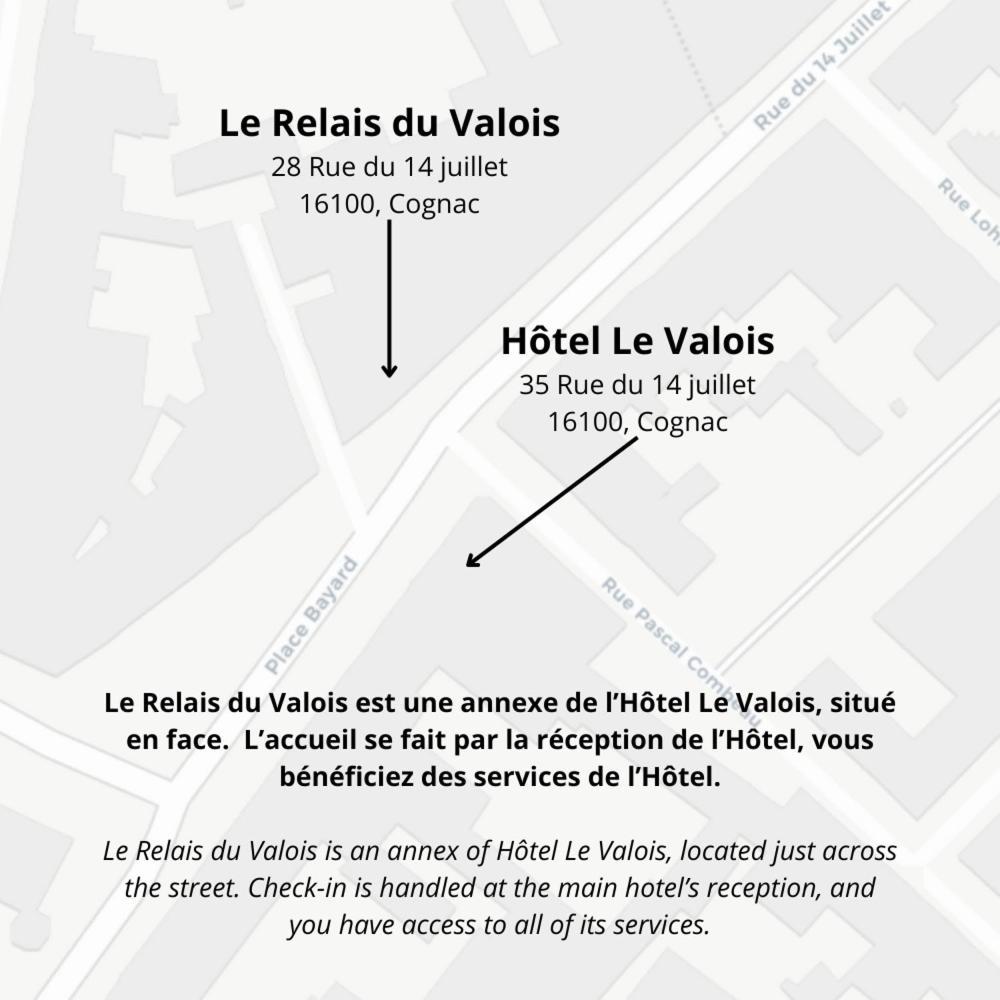 Le Relais Du Valois Cognac Centre Otel Dış mekan fotoğraf